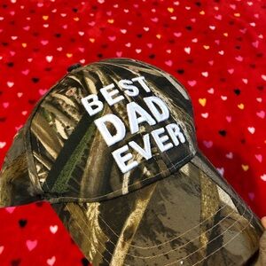 Camouflage 'Best Dad Ever' Cap